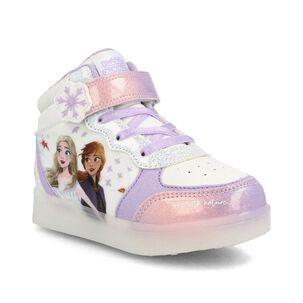 Zapatilla Ni&ntilde;a Bubblegummers Frozen Blanco - Lila